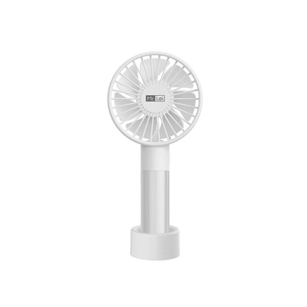 Romoss Mini USB Rechargeable Handheld Fan - White - Image 4
