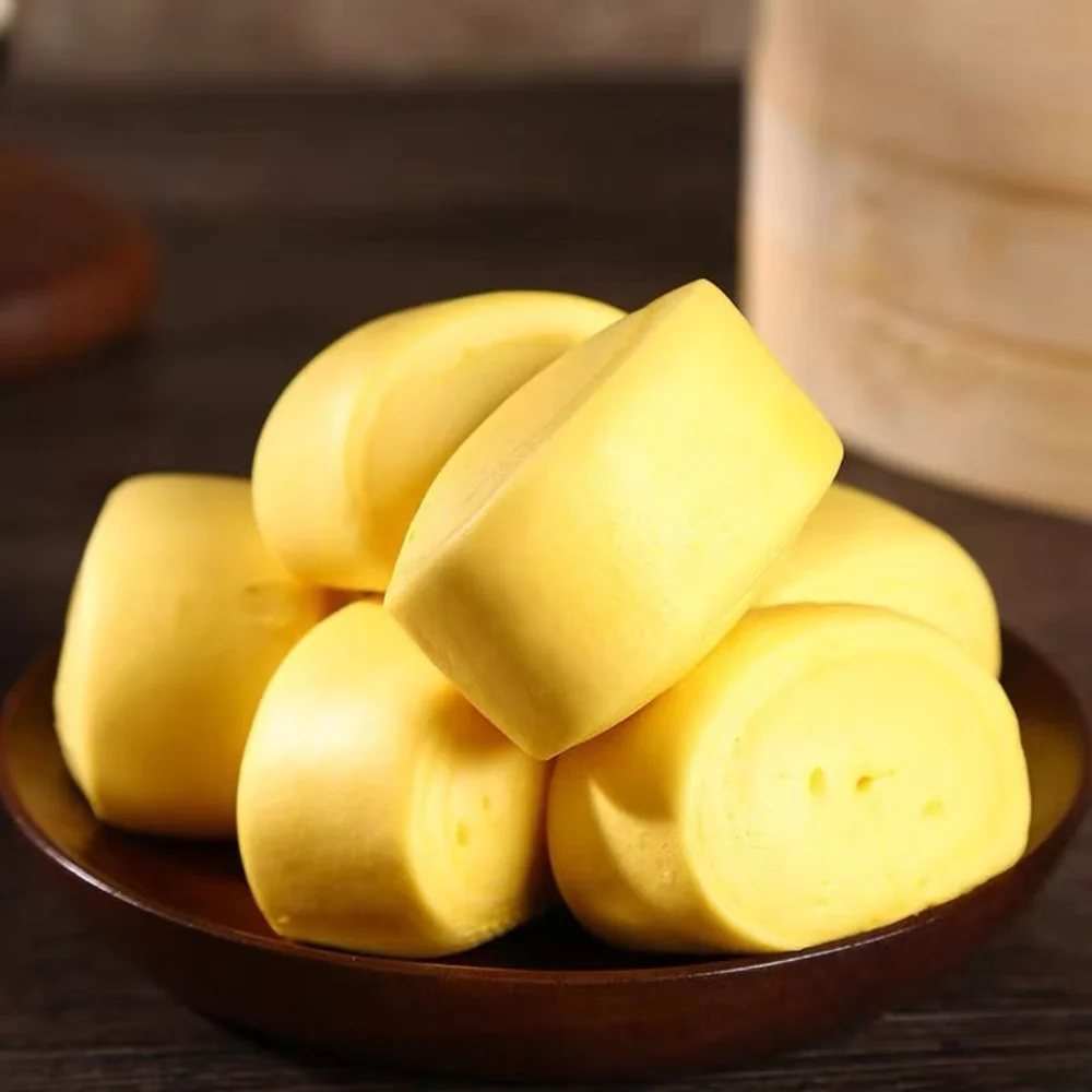 Rong Chu Frozen Corn Mantou 960g - Chinese Steamed Buns - Image 2