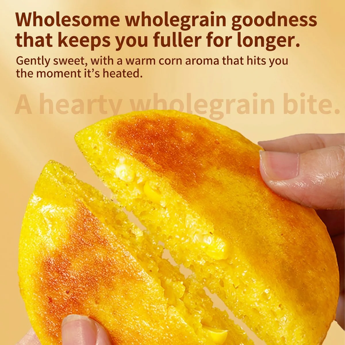 Rongchu Frozen Corn Cakes – 4 Pieces, 200g - Image 4