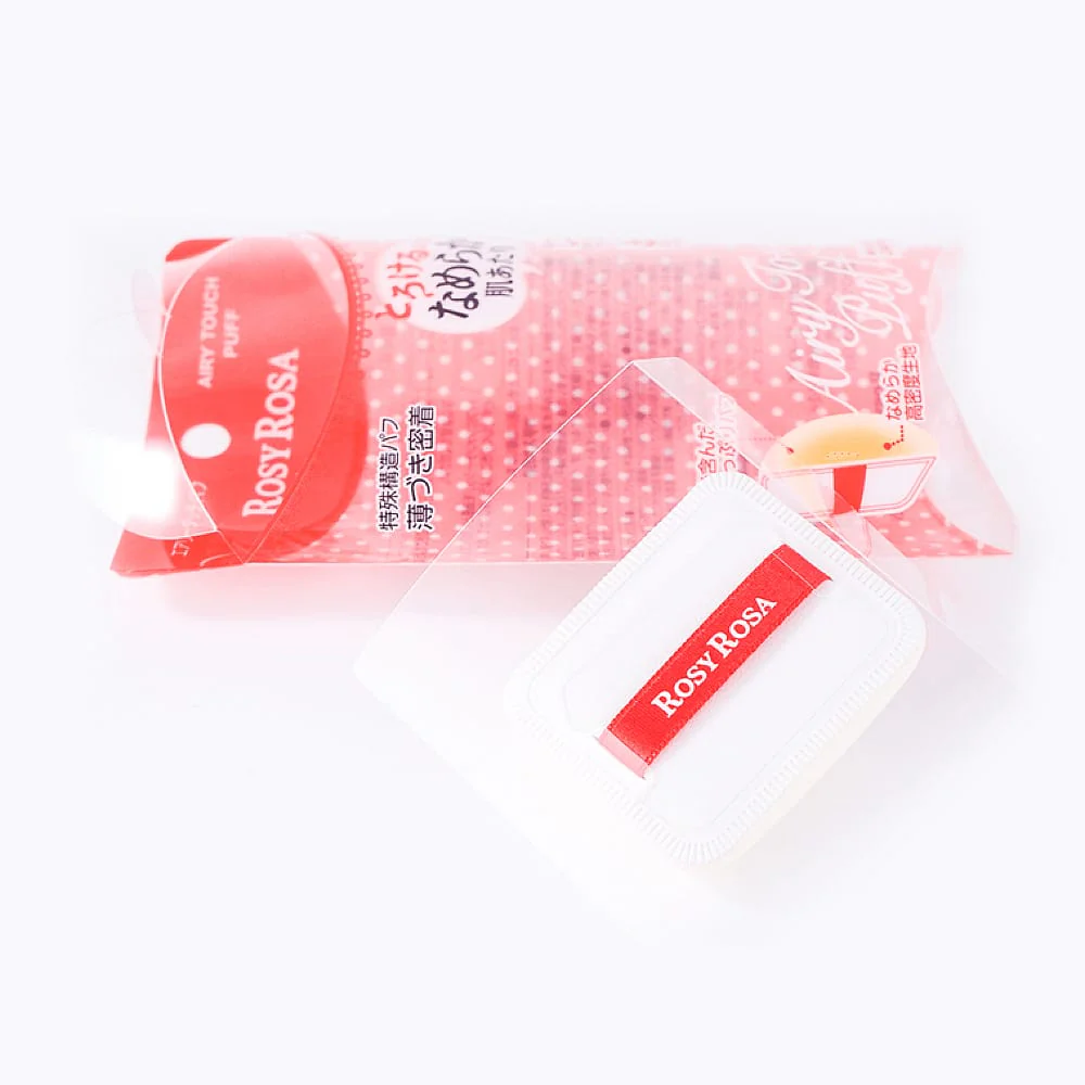 Rosy Rosa Airy Touch Puff - Wet and Dry Use, Square, 1 Piece - Image 2
