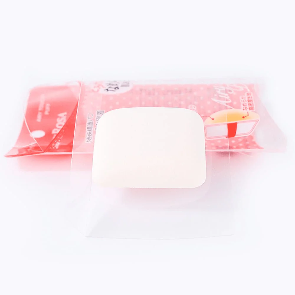 Rosy Rosa Airy Touch Puff - Wet and Dry Use, Square, 1 Piece - Image 3