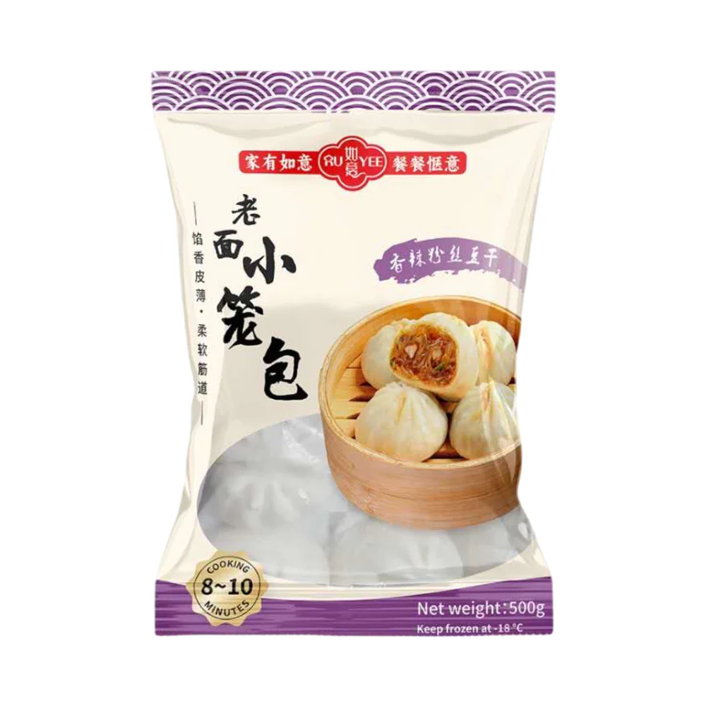 RUYEE Frozen Xiaolongbao – Spicy Vermicelli & Tofu 500g - Mini Steamed Buns