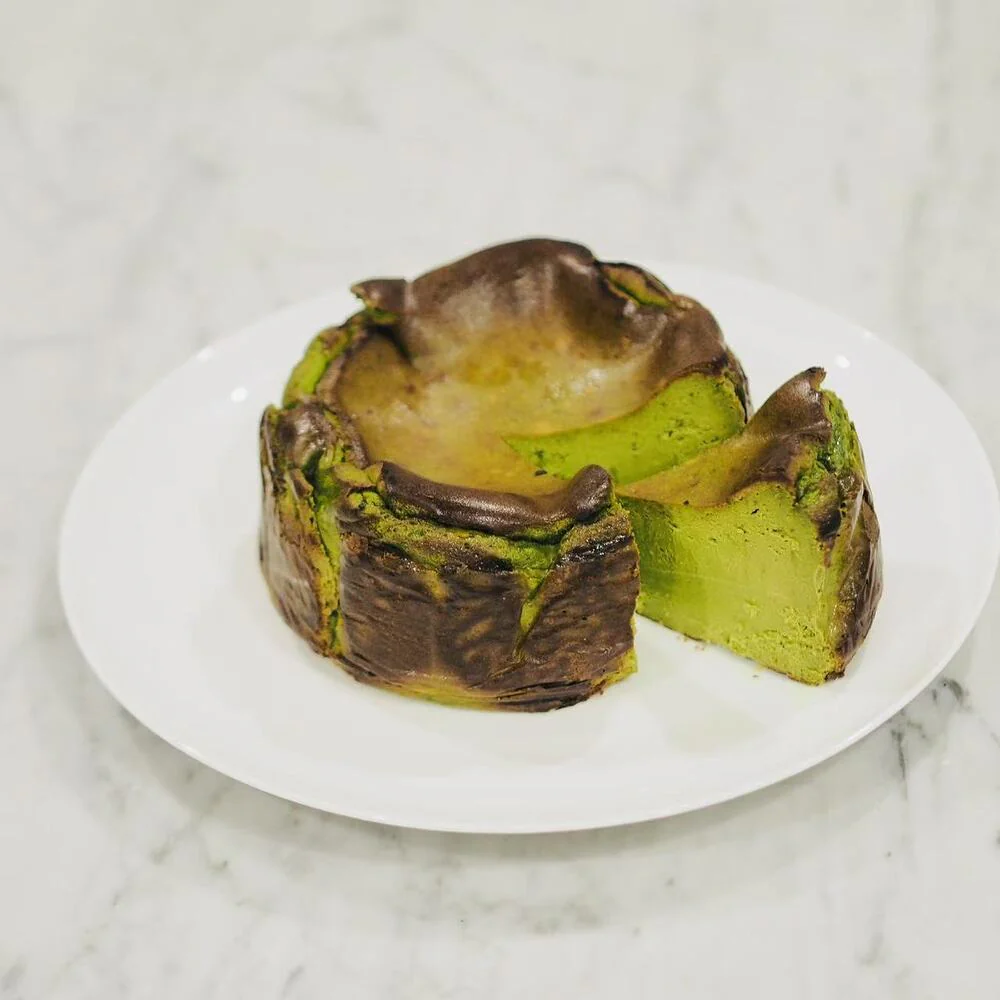 Rustic Fork Frozen Matcha Cheesecake - 10 Inch