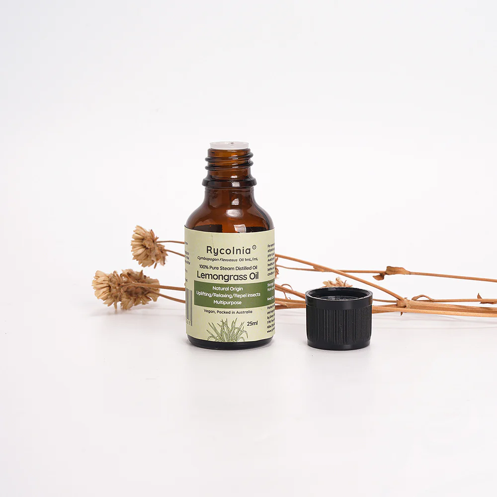 Rycolnia 100% Pure Australian Lemongrass Essential Oil - 25ml - Image 2