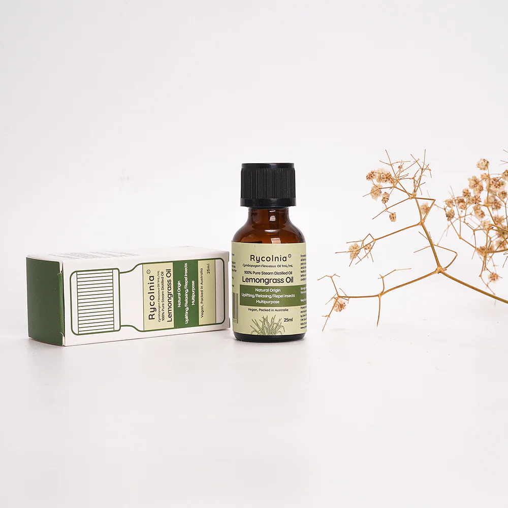 Rycolnia 100% Pure Australian Lemongrass Essential Oil - 25ml - Image 4