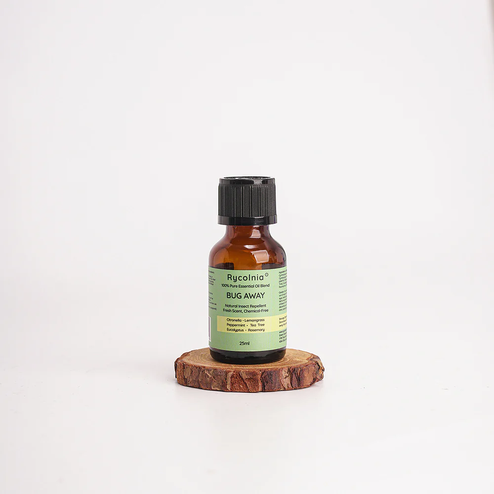 Rycolnia Bug Away 100% Pure Essential Oil Blend – Natural Insect Repellent 25ml - Citronella, Lemongrass, Tea Tree - Image 3