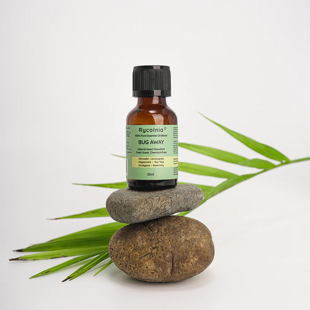 Rycolnia Bug Away 100% Pure Essential Oil Blend – Natural Insect Repellent 25ml - Citronella, Lemongrass, Tea Tree - Image 4