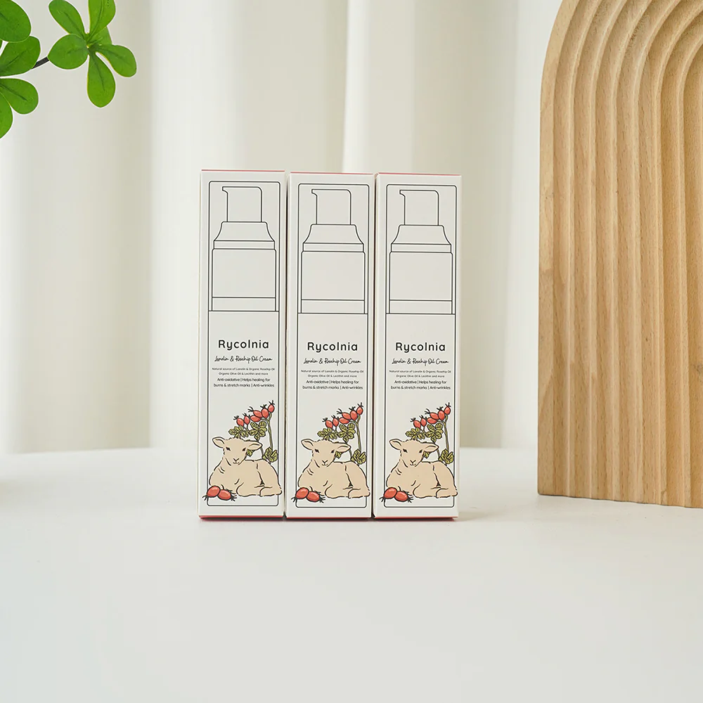 Rycolnia Rose Oil Lanolin Face Cream - 50g - Image 5