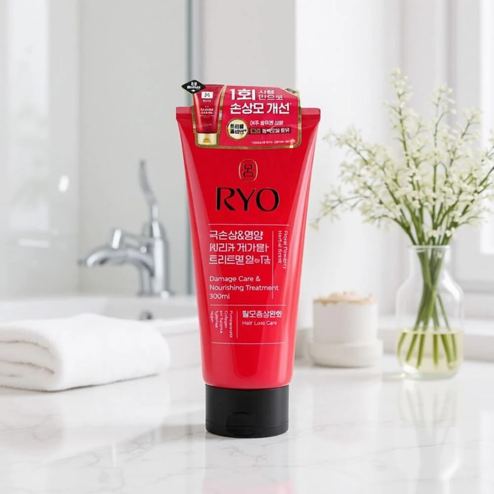 Ryo Damage Care & Nourishing Hair Treatment Mask 300ml - Image 2