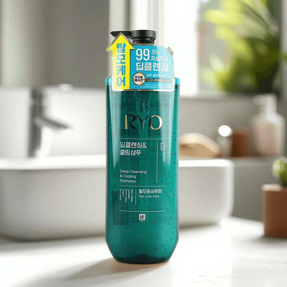 Ryo Deep Cleansing & Cooling Shampoo 592ml - Image 2