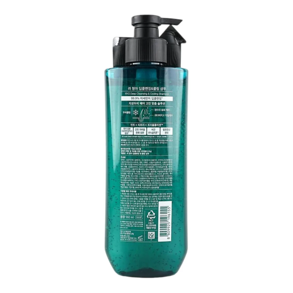 Ryo Deep Cleansing & Cooling Shampoo 592ml - Image 4