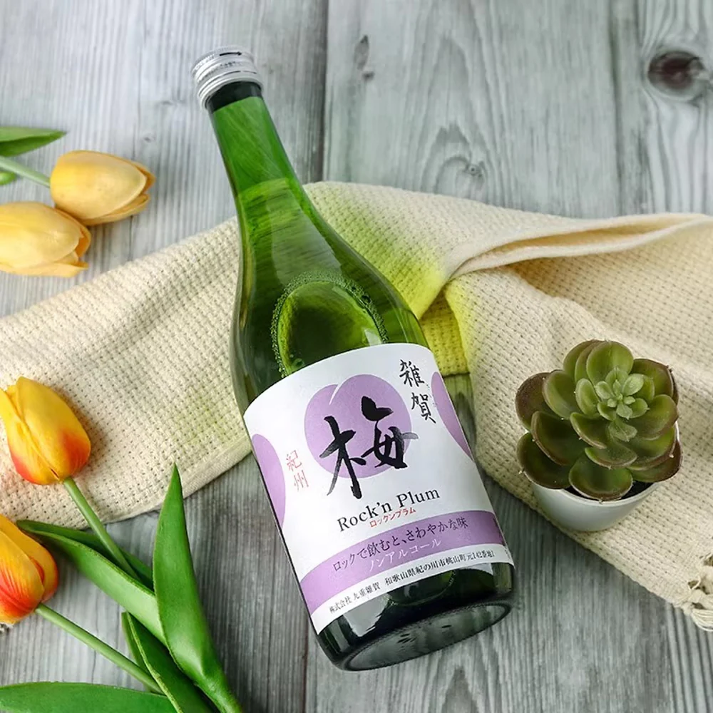 Saika Rock'n Plum Non-Alcoholic Fruit Beverage (Plum Flavour) 720ml – Japanese Ume Mocktail - Image 4
