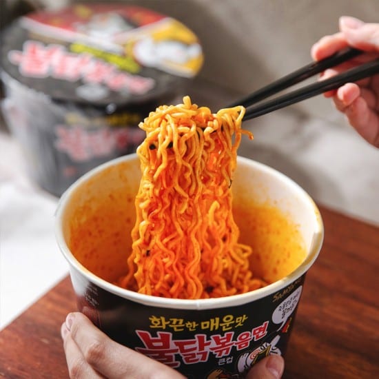 Samyang Hot Chicken Flavor Ramen Bowl - 105g - Image 2