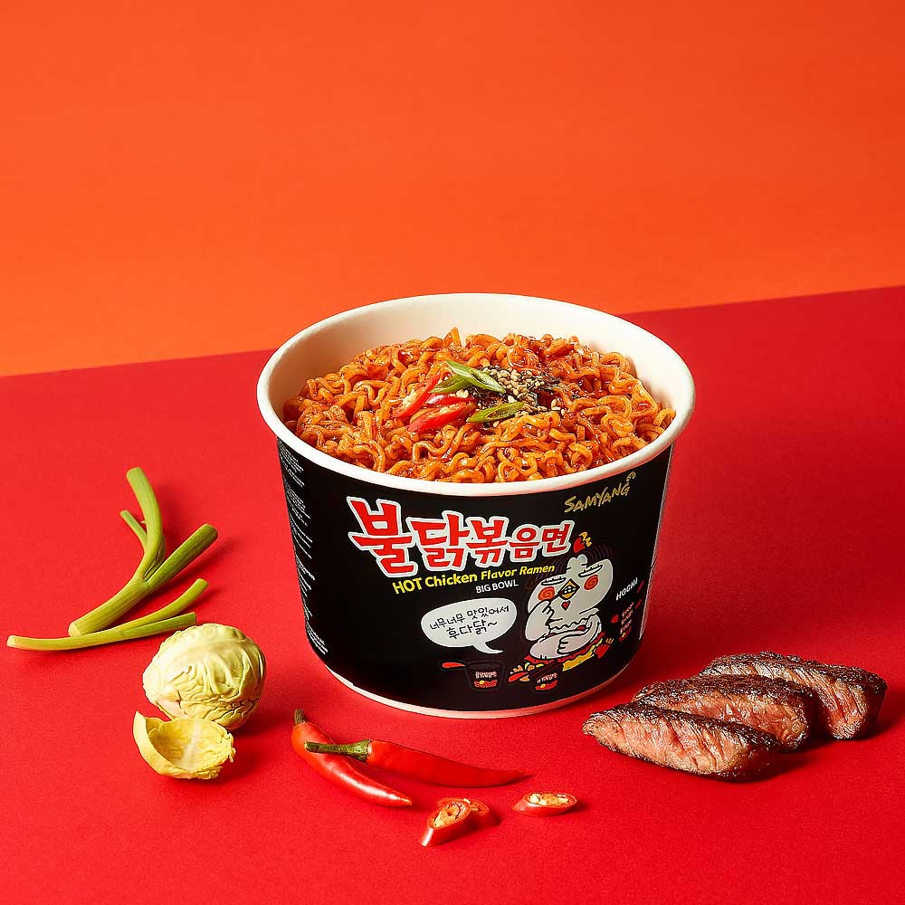 Samyang Hot Chicken Flavor Ramen Bowl - 105g - Image 3