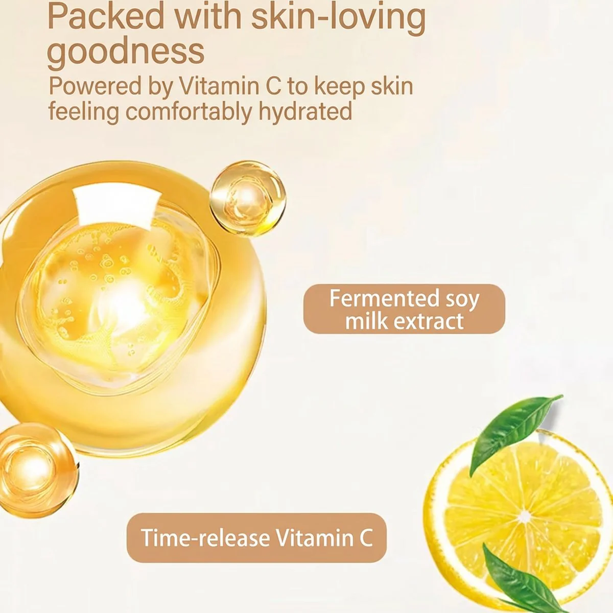SANA Nameraka Honpo Soy Milk VC Brightening Emulsion 130ml - Image 4