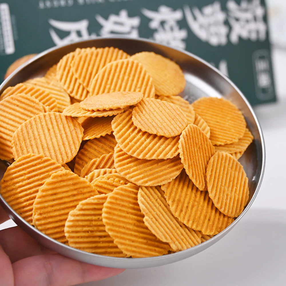 Sanchun Pineapple Flavoured Baked Milk Crisps 40g - Image 5