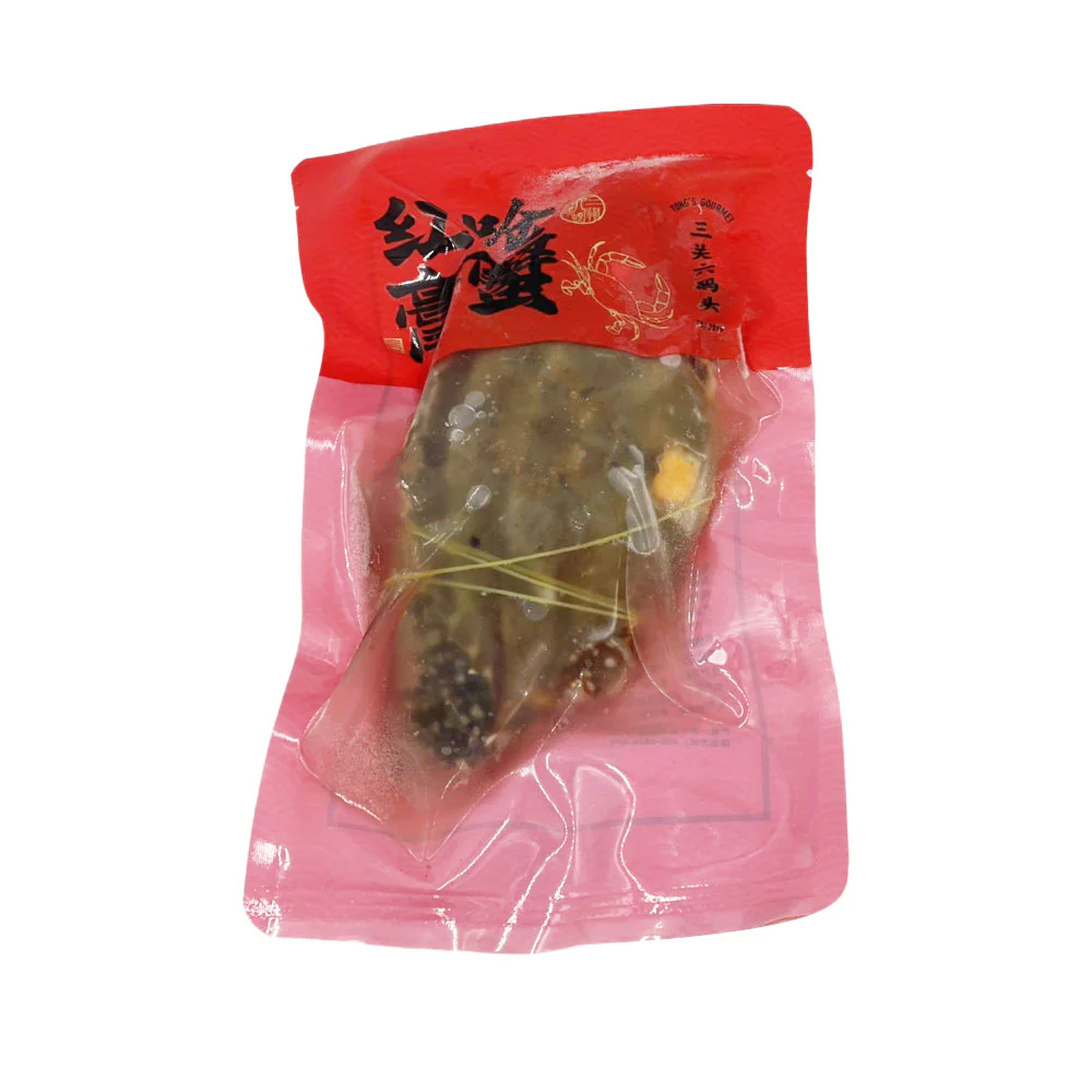 Sanguan Liu Ma Tou Frozen Marinated Crab with Red Roe 250g - Image 5