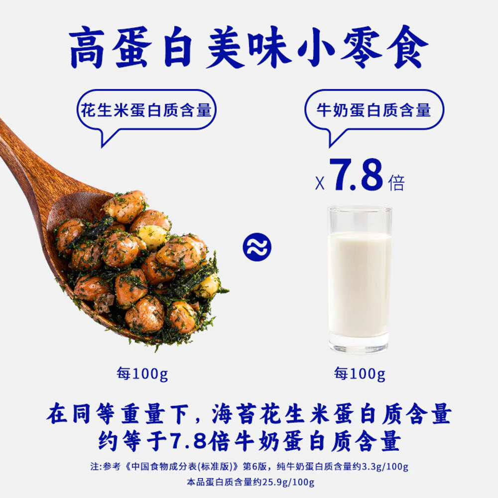 Sanguan Liu Matou Seaweed Peanuts 360g - Image 4