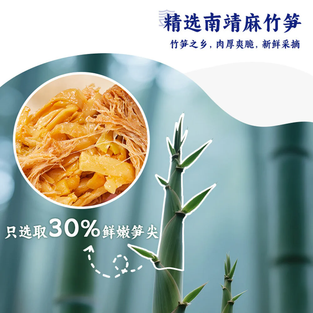 Sanguan Liumatou Braised Stuffed Tofu with Bamboo Shoots 250g - Image 4