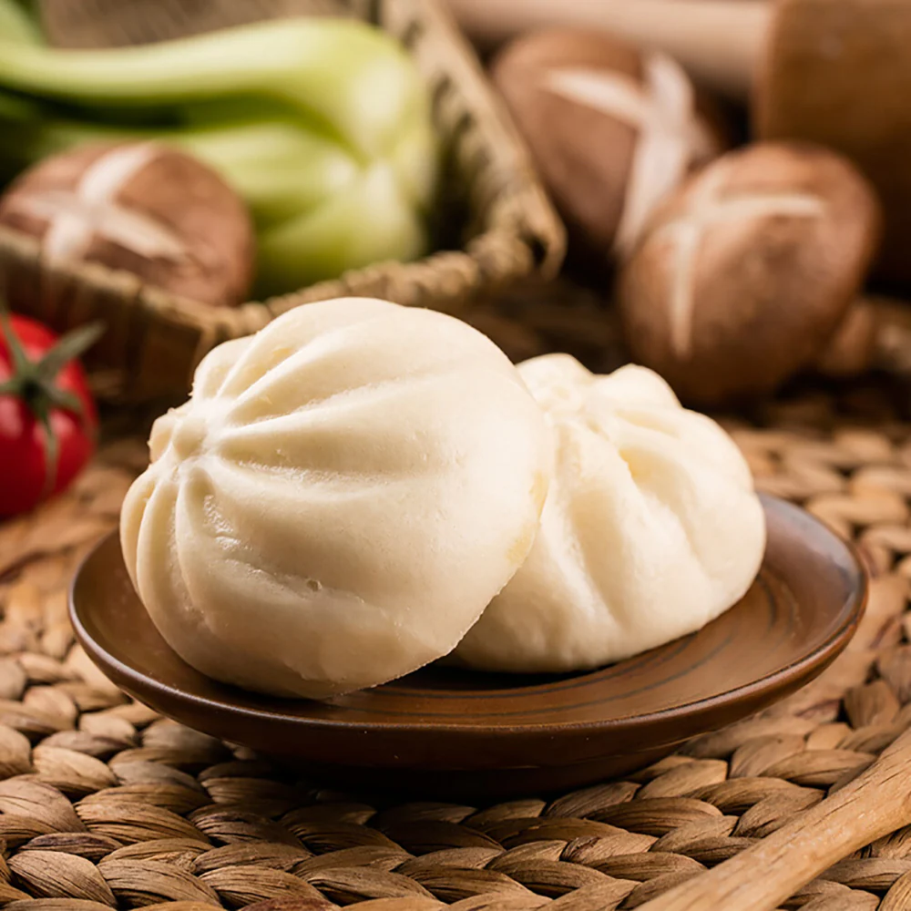 Sanquan Frozen Mushroom & Vegetable Buns - 360g - Image 2