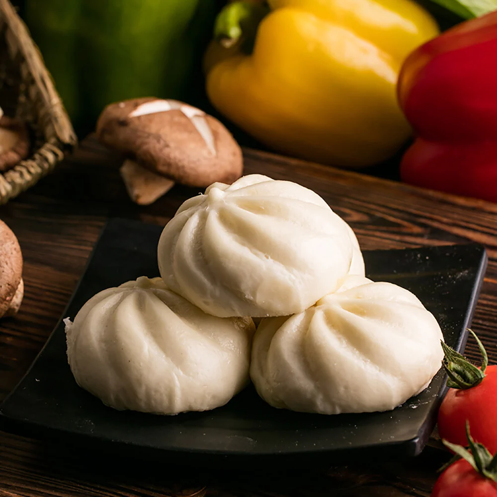 Sanquan Frozen Mushroom & Vegetable Buns - 360g - Image 3