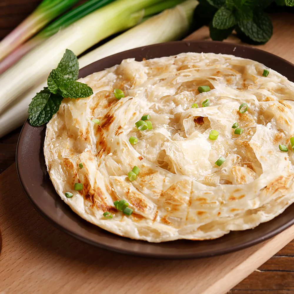 Sanquan Frozen Scallion Flavored Hand-Grasp Pancakes - 900g - Image 2
