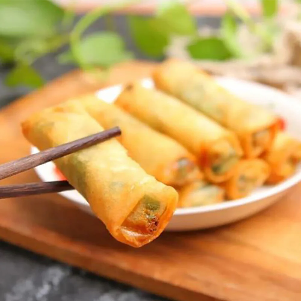 Sanquan Frozen Vegetarian Spring Rolls - 216g - Image 2