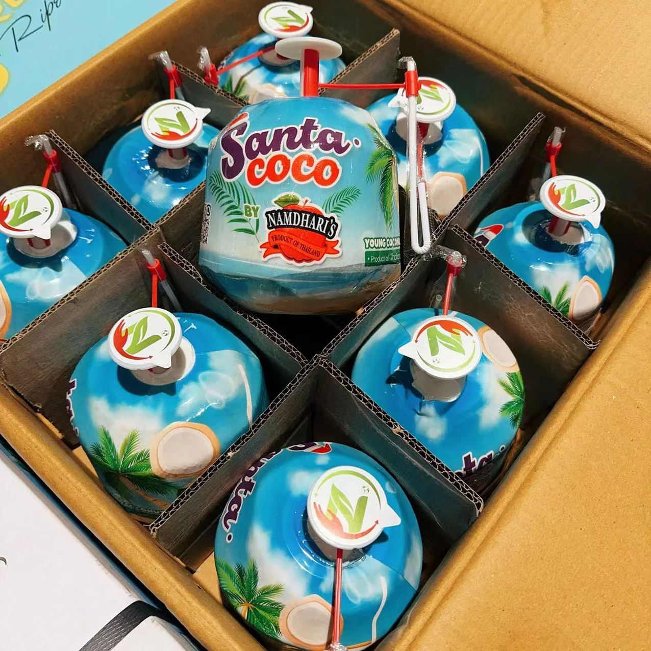 Santa Coco Easy Open Young Coconut - 1 Piece - Image 2