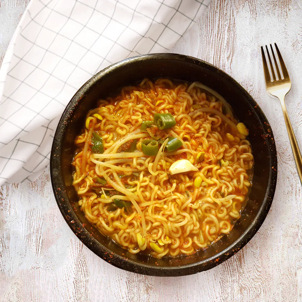 Sau Tao Non-Fried Mix Noodle with Black Pepper XO Sauce - 87g x 5 Packs - Image 2