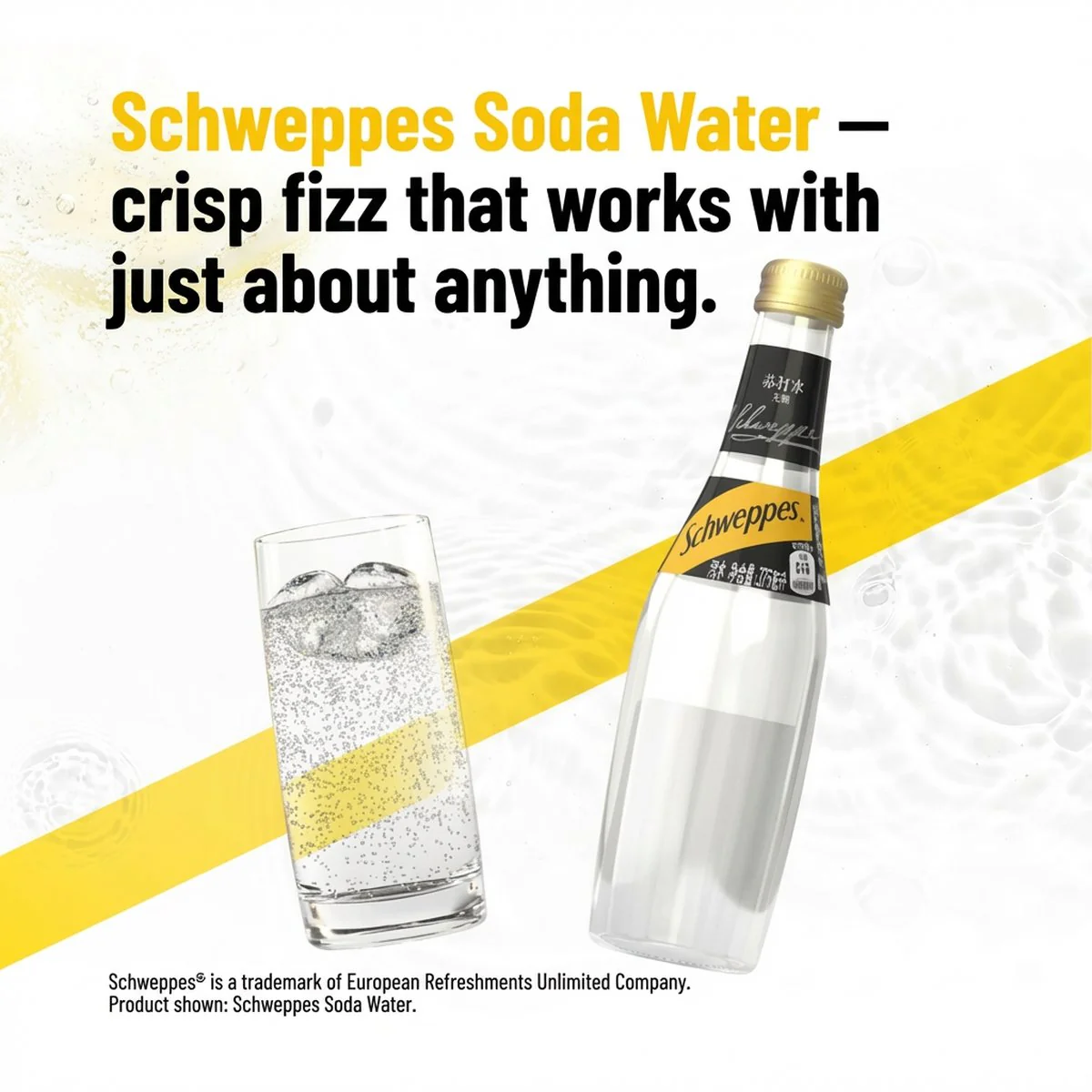 Schweppes Sparkling Soda Water 275ml x 24 Bottles – Limited Import - Image 3