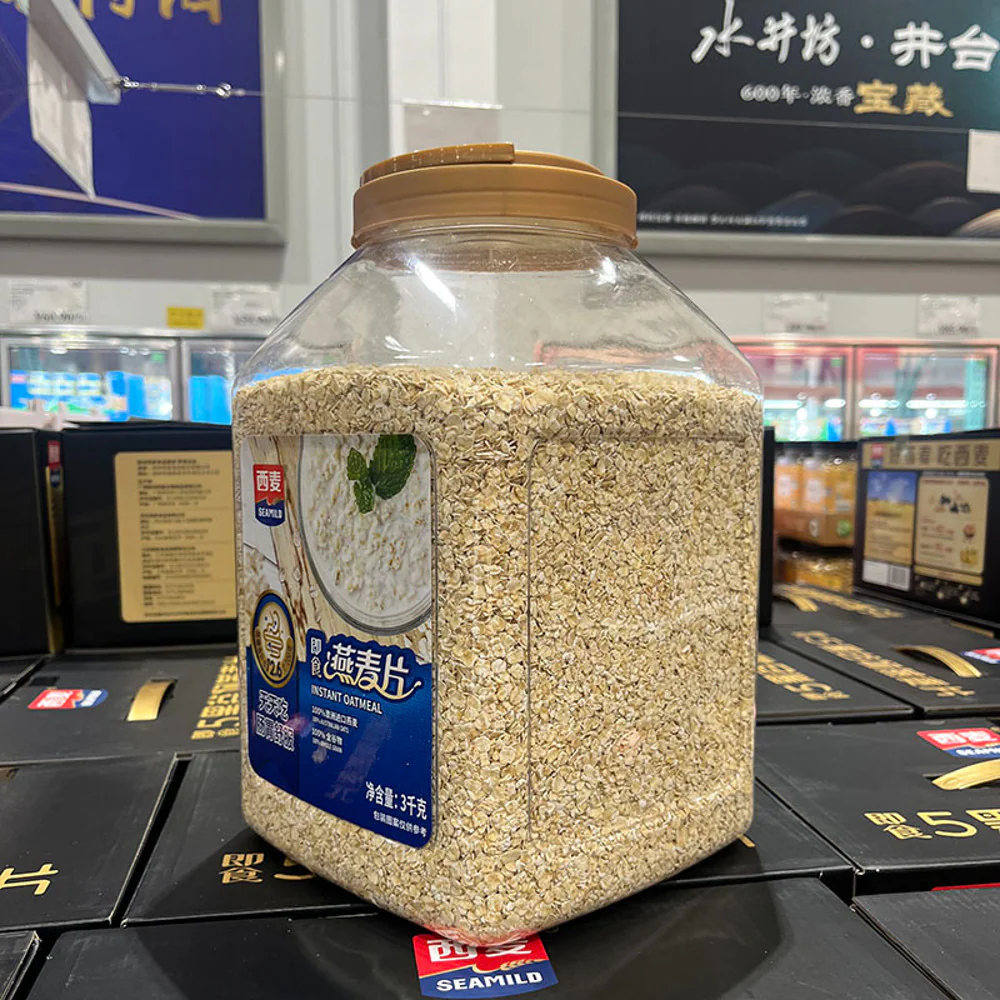 Seamild 100% Instant Oatmeal 3kg – Limited Import - Quick Oats - Image 2