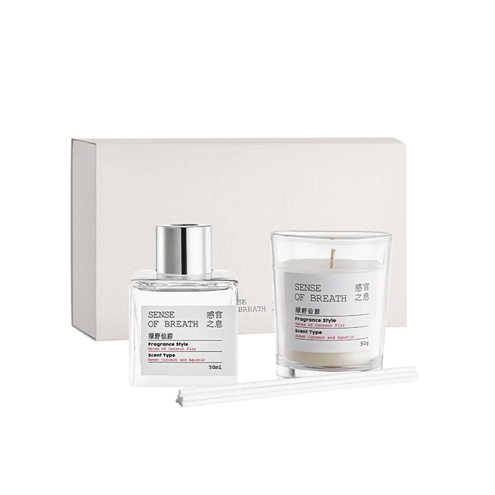 Lifease Sense Series Flameless Fragrance Gift Set - Forest Green