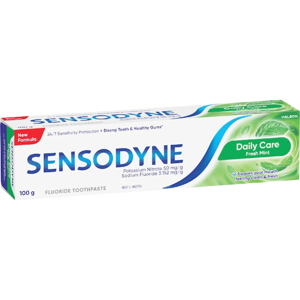 Sensodyne Daily Care Fresh Mint Fluoride Toothpaste 100g