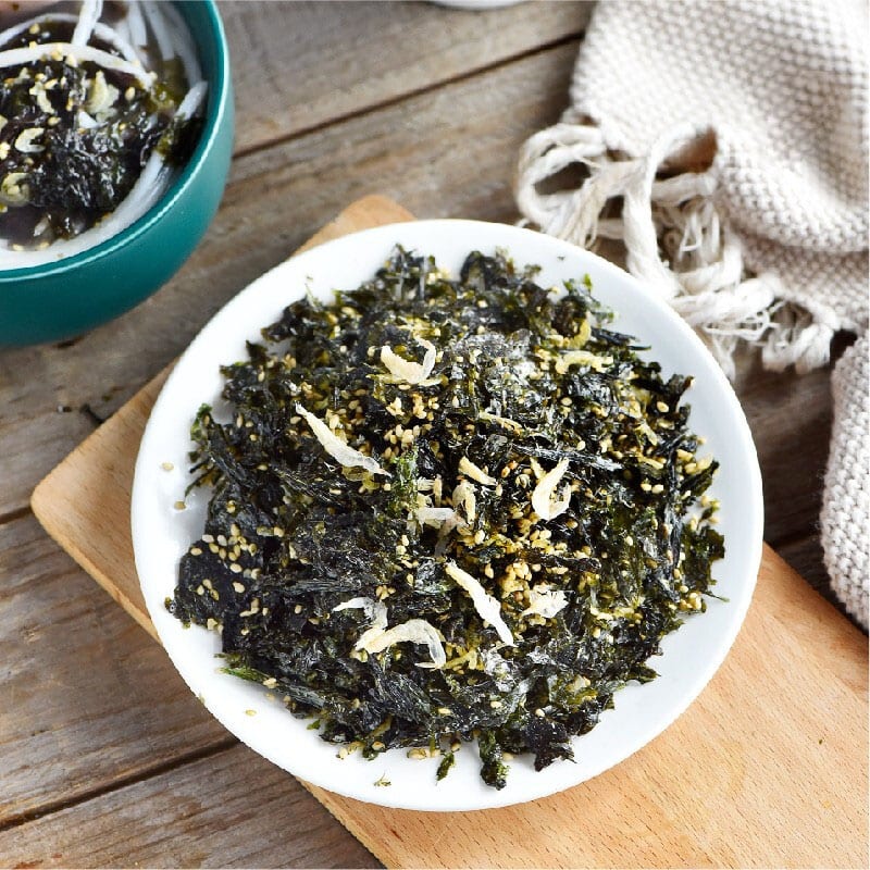 Shanyuanze Instant Rice Seasoning Seaweed with Dried Shrimp - 103g - Image 2