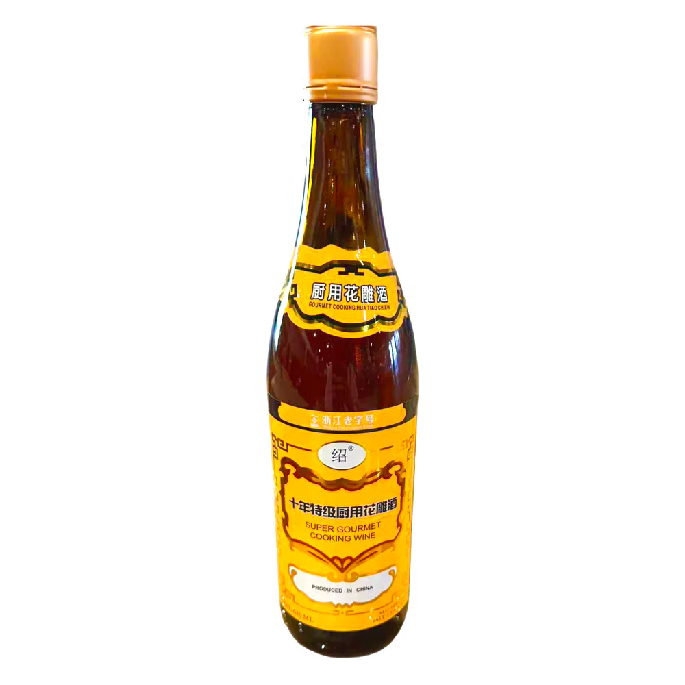 Shao 10‑Year Aged Super Gourmet Shaoxing Cooking Wine 14% 640ml
