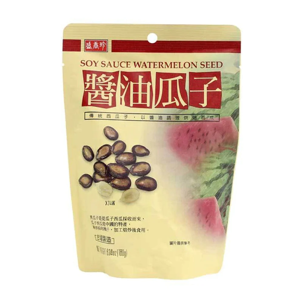 Sheng Xiang Zhen Soy Sauce Watermelon Seeds - 180g
