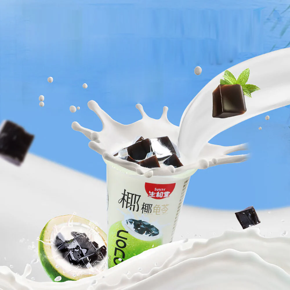 Sunity Coconut Herbal Jelly - Original Flavor, Low Sugar - 390g - Image 2
