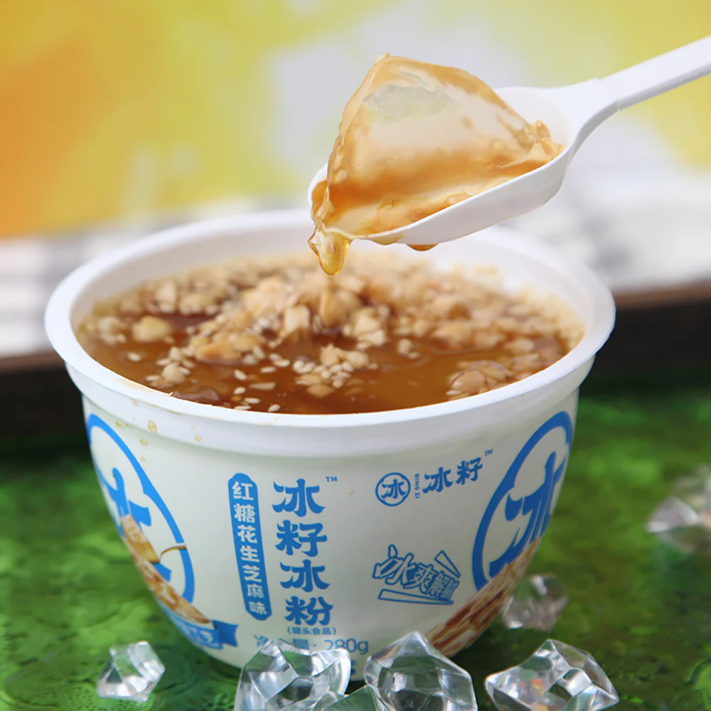Sunity Ice Jelly with Brown Sugar, Peanut, and Sesame Flavor - 280g - Image 2