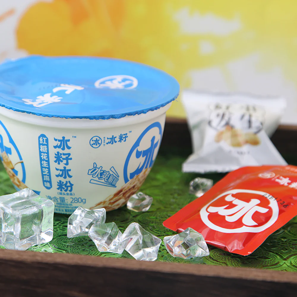 Sunity Ice Jelly with Brown Sugar, Peanut, and Sesame Flavor - 280g - Image 4