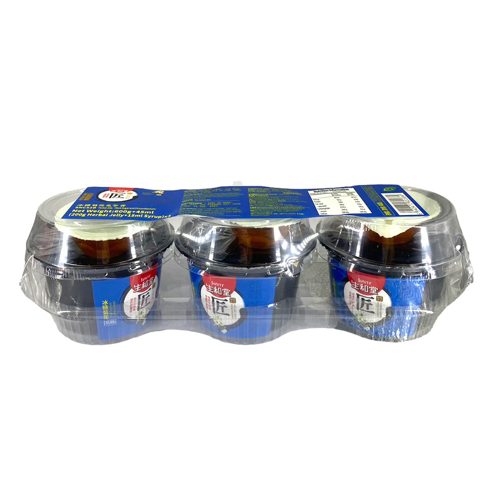 Sunity Rock Sugar Chrysanthemum Herbal Jelly - 3 Pack, 645ml