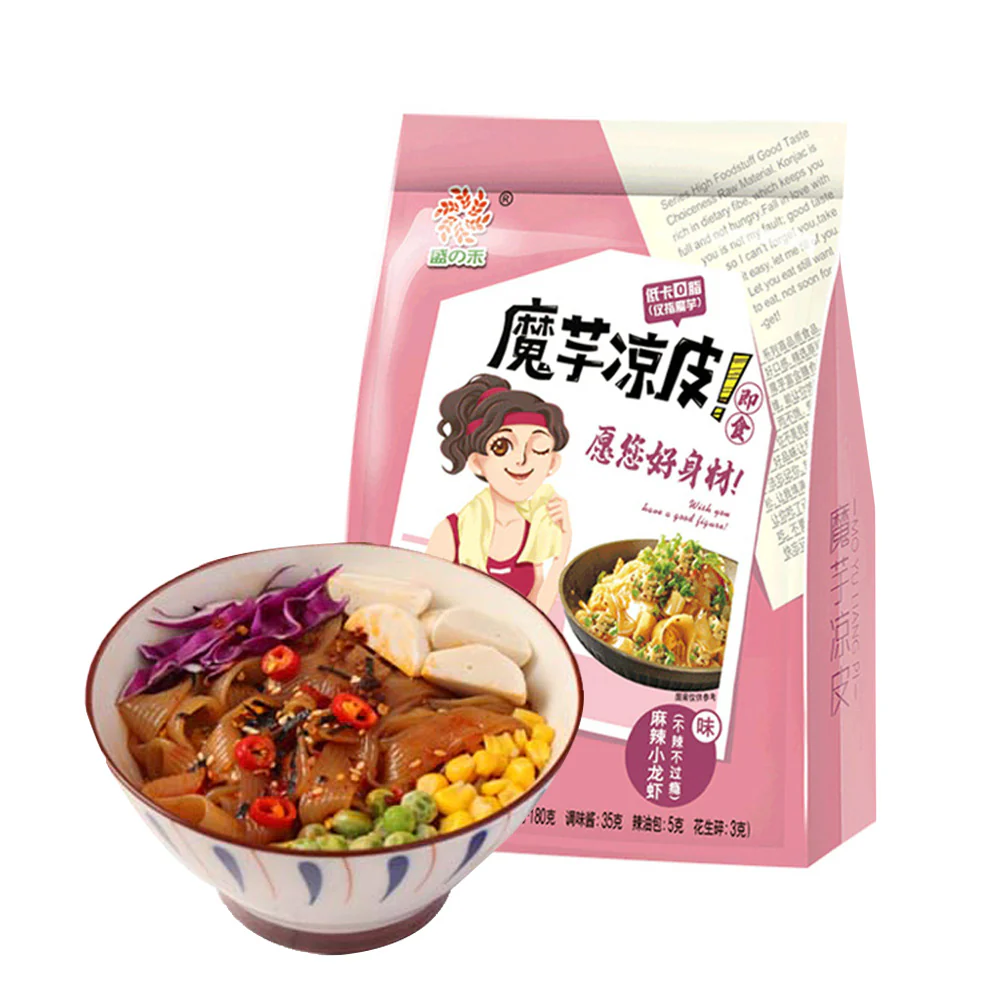 Shengzhe Konjac Cold Noodles with Spicy Crayfish Flavor - 241g