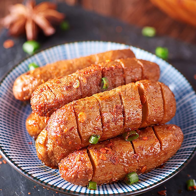 Shimo Town Grilled Gluten Black Duck & Five-Spice Flavor - 100g - Image 2