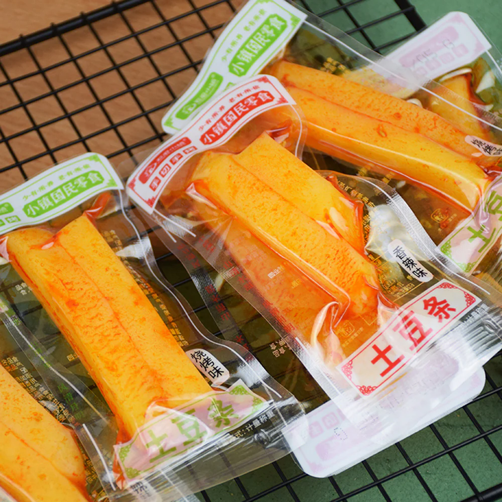Shimo Xiaozhen My Garden Potato Strips - BBQ Flavor, 108g - Image 2