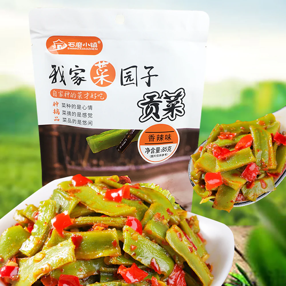Shimoxiaozhen Spicy Flavored Tribute Vegetable - 85g - Image 2