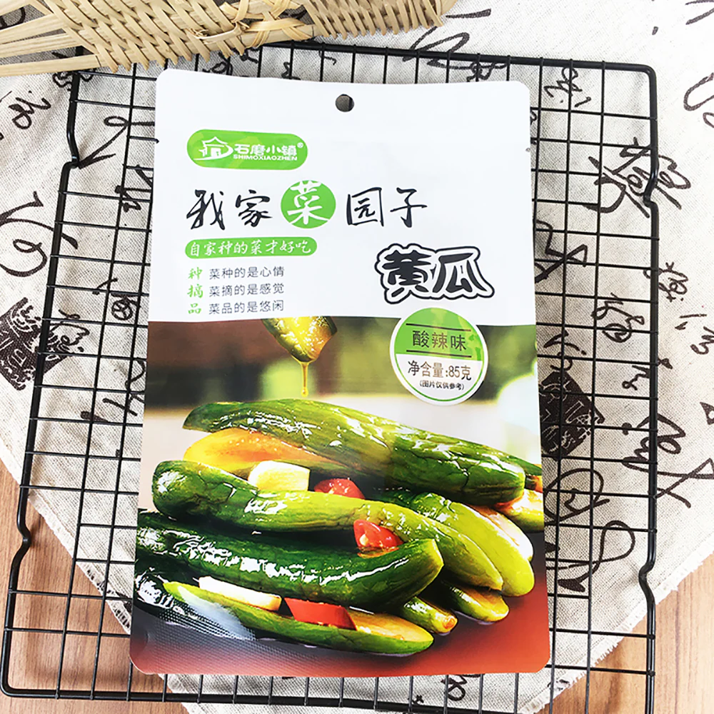Shimoxiaozhen Spicy Pickled Cucumbers - 85g - Image 2