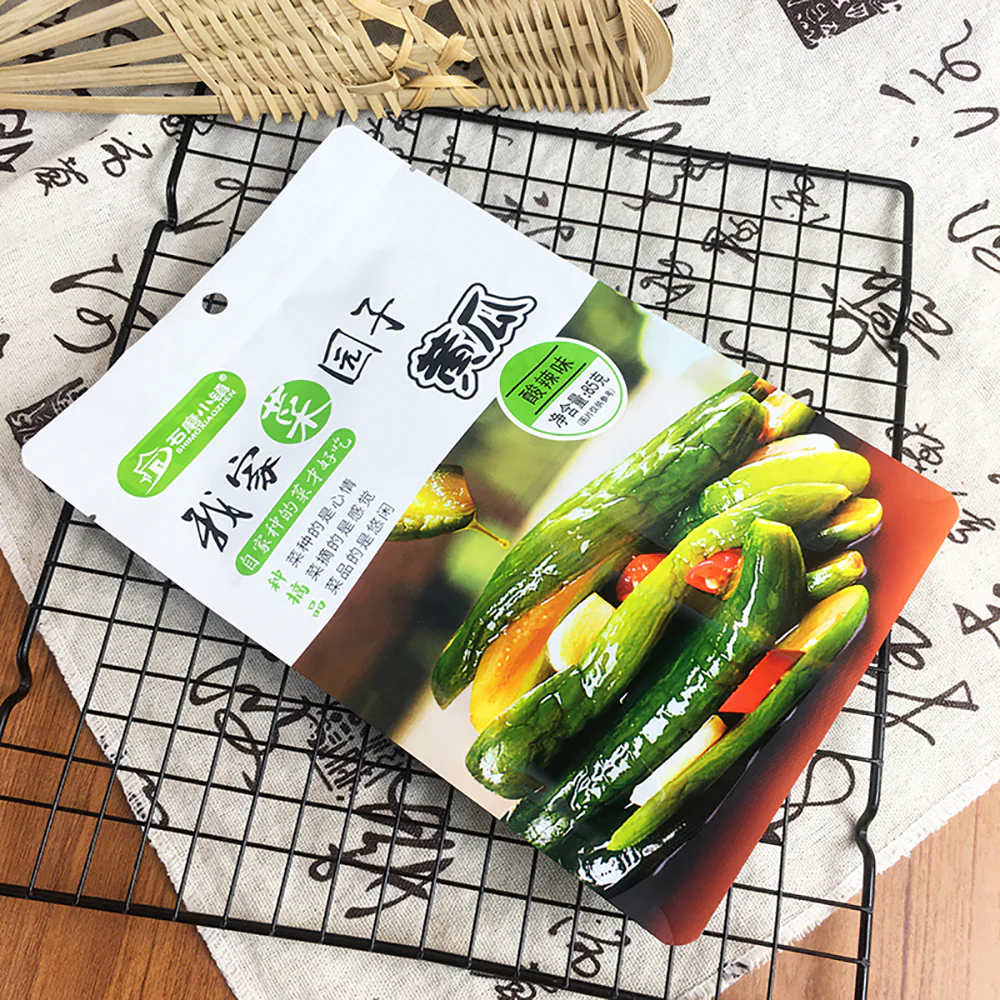Shimoxiaozhen Spicy Pickled Cucumbers - 85g - Image 3