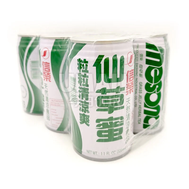 Shin Rong Grass Jelly Drink - 320g x 6 Pack - Image 2