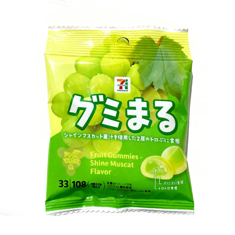 Shine Muscat Dual-Layer Fruit Gummies 33g