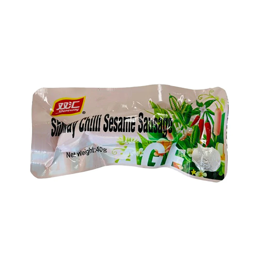 Shineway Chilli Sesame Sausage - 40g - Image 2