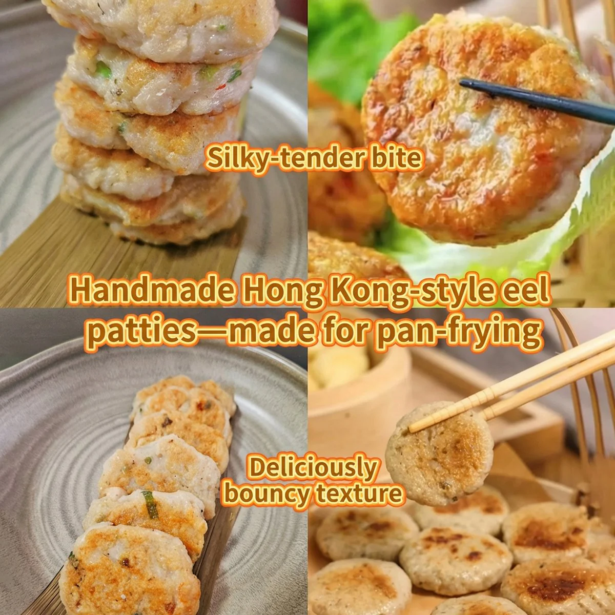 Shiroushinju Pan-Fried Handmade Hong Kong Style Dace Fish Cakes - 150g